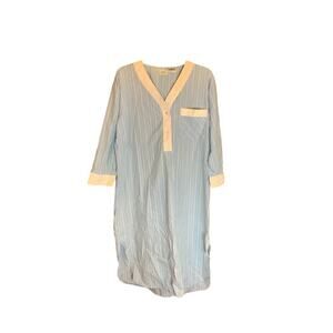 Vintage nightshirt dress Medium CottageCore grannycore beachcore beachy